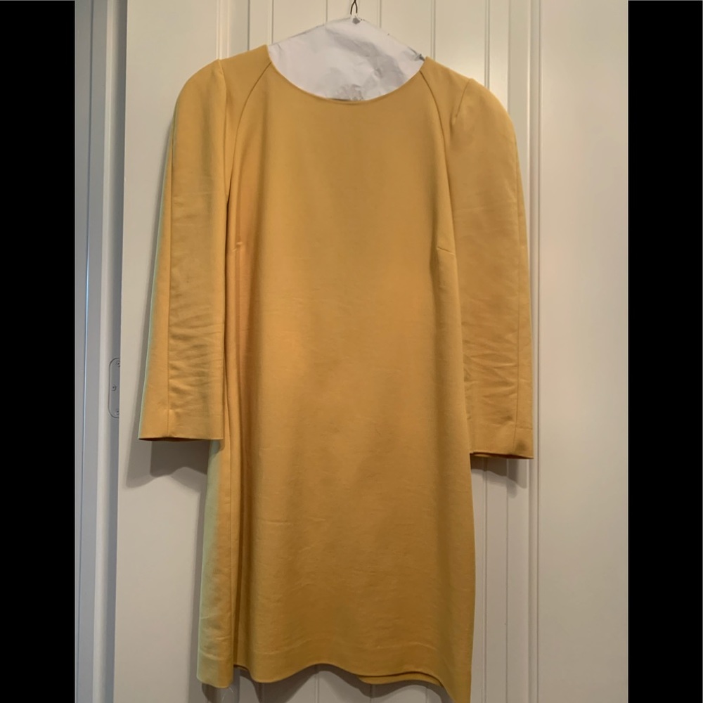 Zara Shift Dress Yellow - Size M